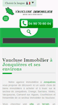 Mobile Screenshot of agencevaucluseimmobilier.com